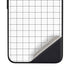 White Grid Google Pixel 4a Skin